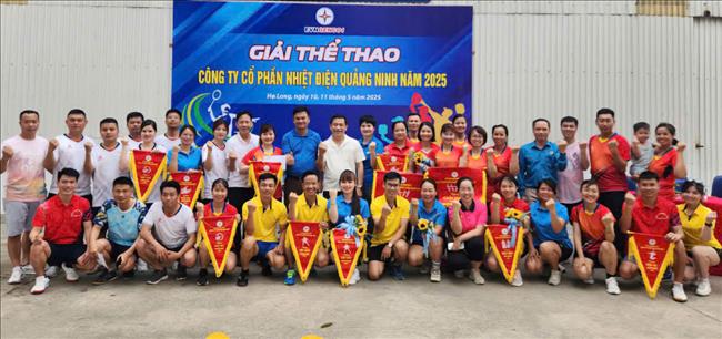 Công ty cổ phần Nhiệt điện Quảng Ninh tổ chức Giải thể thao CBCNV, NLĐ năm 2025