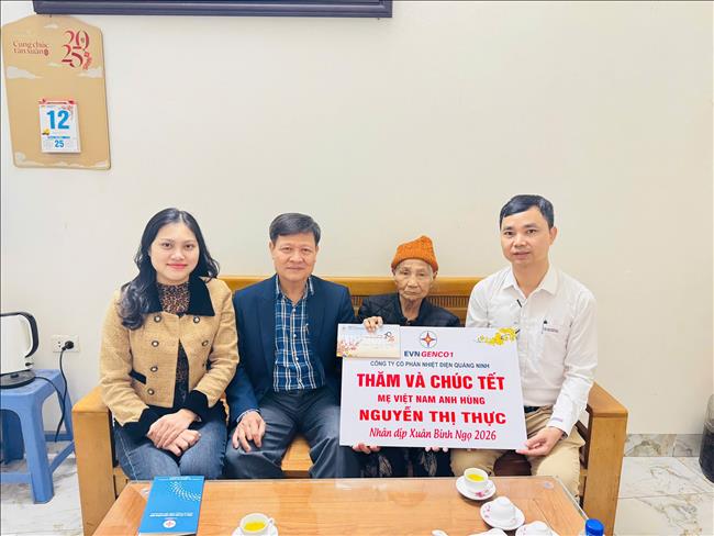 Công ty cổ phần Nhiệt điện Quảng Ninh: Xuân chia sẻ- Tết yêu thương 