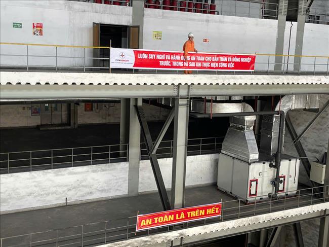 Công ty cổ phần Nhiệt điện Quảng Ninh hưởng ứng Tháng hành động về an toàn vệ sinh lao động năm 2025