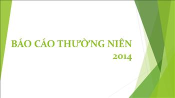 Báo cáo thường niên của Công ty Cổ phần nhiệt điện Quảng Ninh năm 2014
