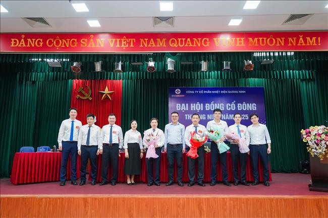 Công ty cổ phần Nhiệt điện Quảng Ninh tổ chức thành công Đại hội đồng cổ đông thường niên năm 2025