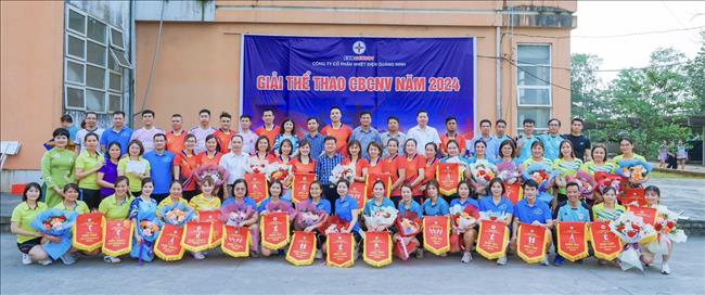 Sôi nổi Giải thể thao CBCNV,NLĐ Công ty cổ phần Nhiệt điện Quảng Ninh năm 2024