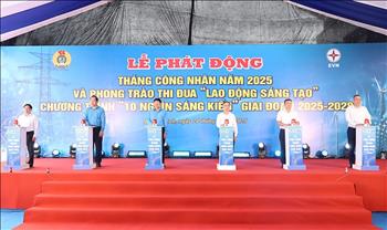 Nhiệt điện Quảng Ninh quyết tâm hưởng ứng Tháng công nhân năm 2025 và Phong trào thi đua “Lao động sáng tạo”, Chương trình “10 nghìn sáng kiến” giai đoạn 2025-2028 trong Tập đoàn Điện lực Việt Nam
