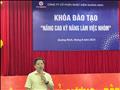 Công ty cổ phần Nhiệt điện Quảng Ninh tổ chức đào tạo kỹ năng làm việc nhóm