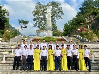 Chương trình về nguồn năm 2022 của Đảng bộ Công ty cổ phần Nhiệt điện Quảng Ninh