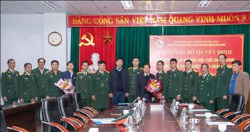 Lễ công bố Quyết định thành lập và ra mắt Hội cựu chiến binh Công ty cổ phần Nhiệt điện Quảng Ninh
