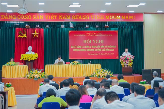 Hội nghị sơ kết công tác Đảng 6 tháng đầu năm, triển khai nhiệm vụ công tác 6 tháng cuối năm 2023