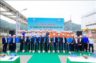 Công ty cổ phần Nhiệt điện Quảng Ninh tổ chức Lễ phát động Tết trồng cây Xuân Giáp Thìn năm 2024