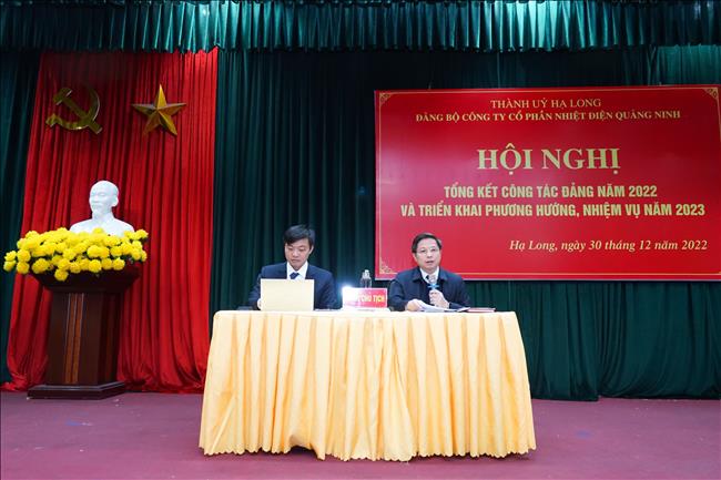 Hội nghị Tổng kết công tác Đảng năm 2022 và triển khai phương hướng, nhiệm vụ năm 2023