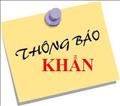 Về việc gia hạn thời gian nộp HSĐX chào cạnh tranh cung cấp vốn vay cho Dự án nâng cấp, cải tạo hệ thống xử lý khí thải